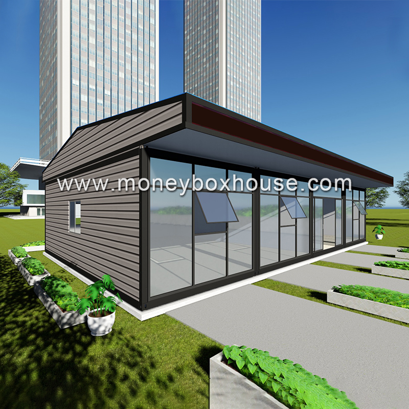 China manufacturer prefab modern metal carved board container shop for sale