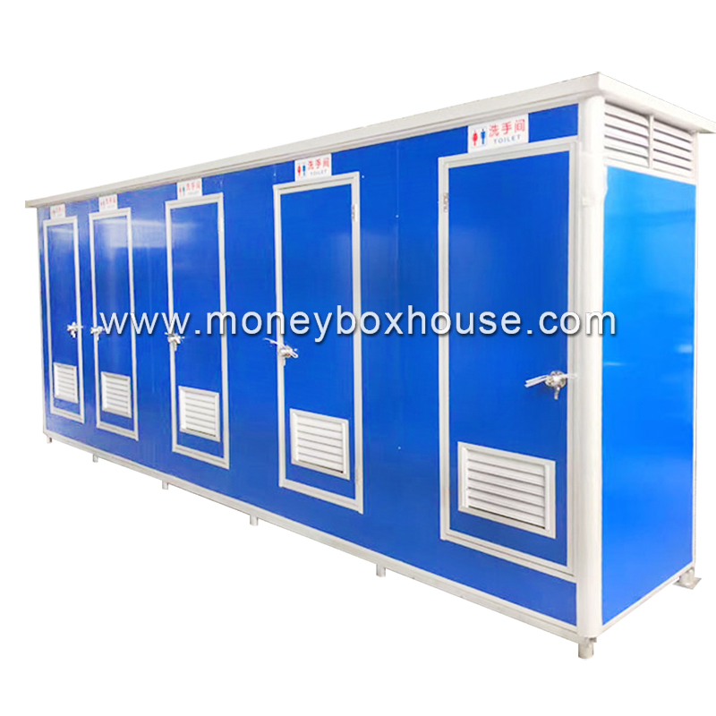 China low cost portable prefabricated mobile toilet unit manufacturers