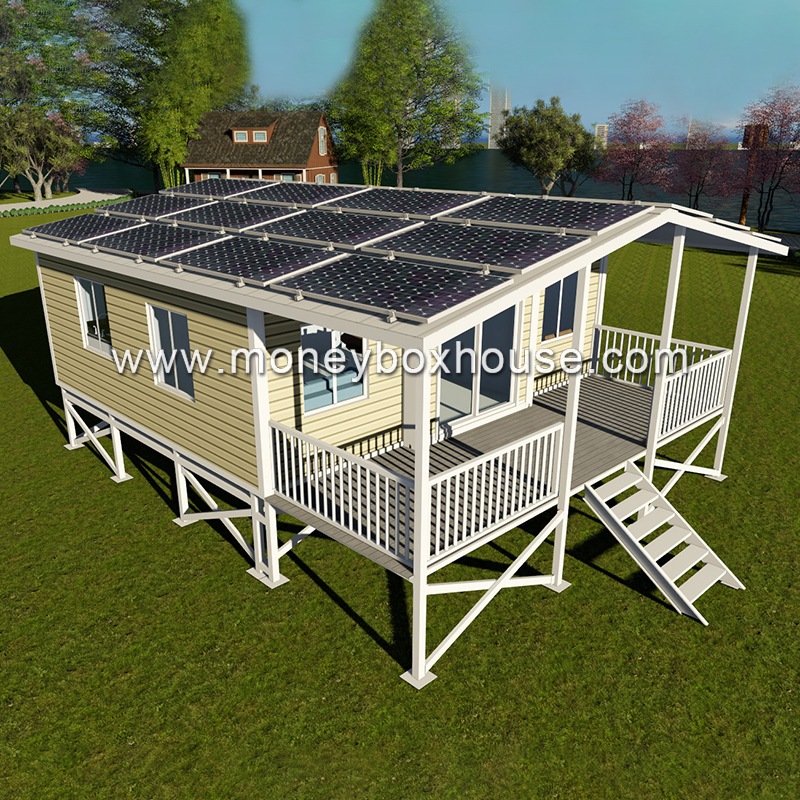 New design 20 foot solar panel system living container conex houses