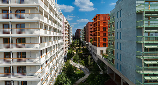 Projekt für Fertigwohnungen im Olympischen Dorf Paris 2024
