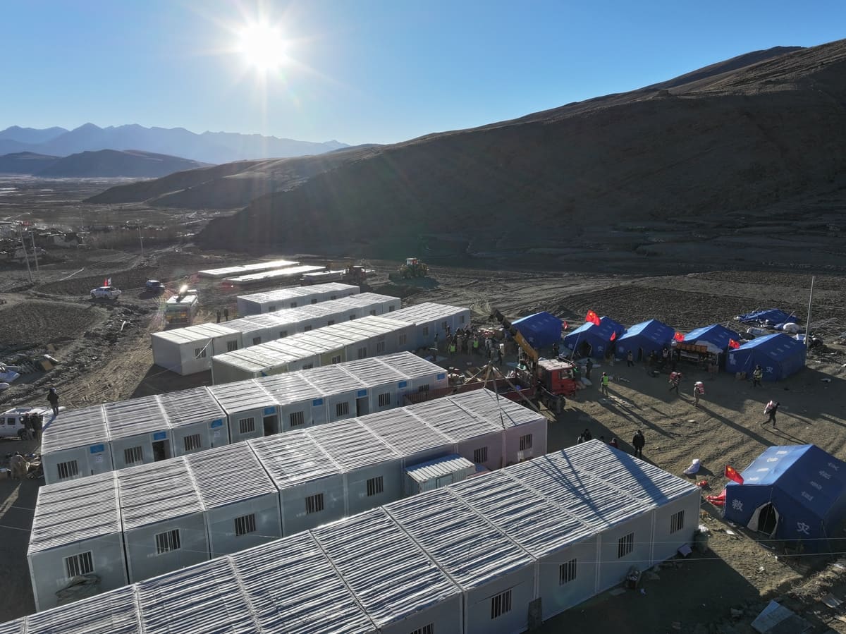 Vorgefertigte Häuser: Eine neue Wahl für Notunterkünfte nach dem Erdbeben in Dingri County, Tibet