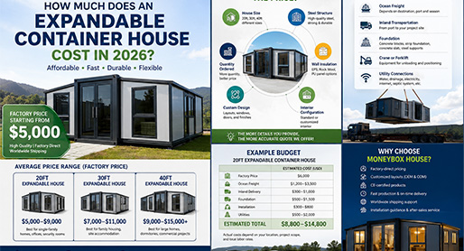 Wie viel kostet ein erweiterbares Containerhaus im Jahr 2026?